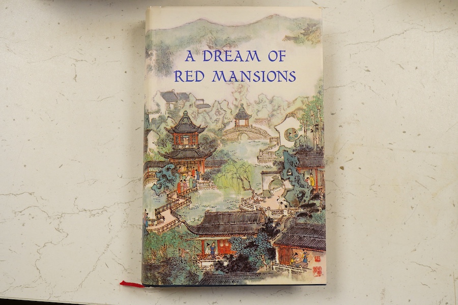 Nai'an, Shi & Guanzhong, Luo - Outlaws of the Marsh. Translated by Sidney Shapiro. 3 vols. num. plates, half titles; publisher's cloth and d/wrappers, patterned e/ps., in slipcases. Beijing: Foreign Languages Press, 1980